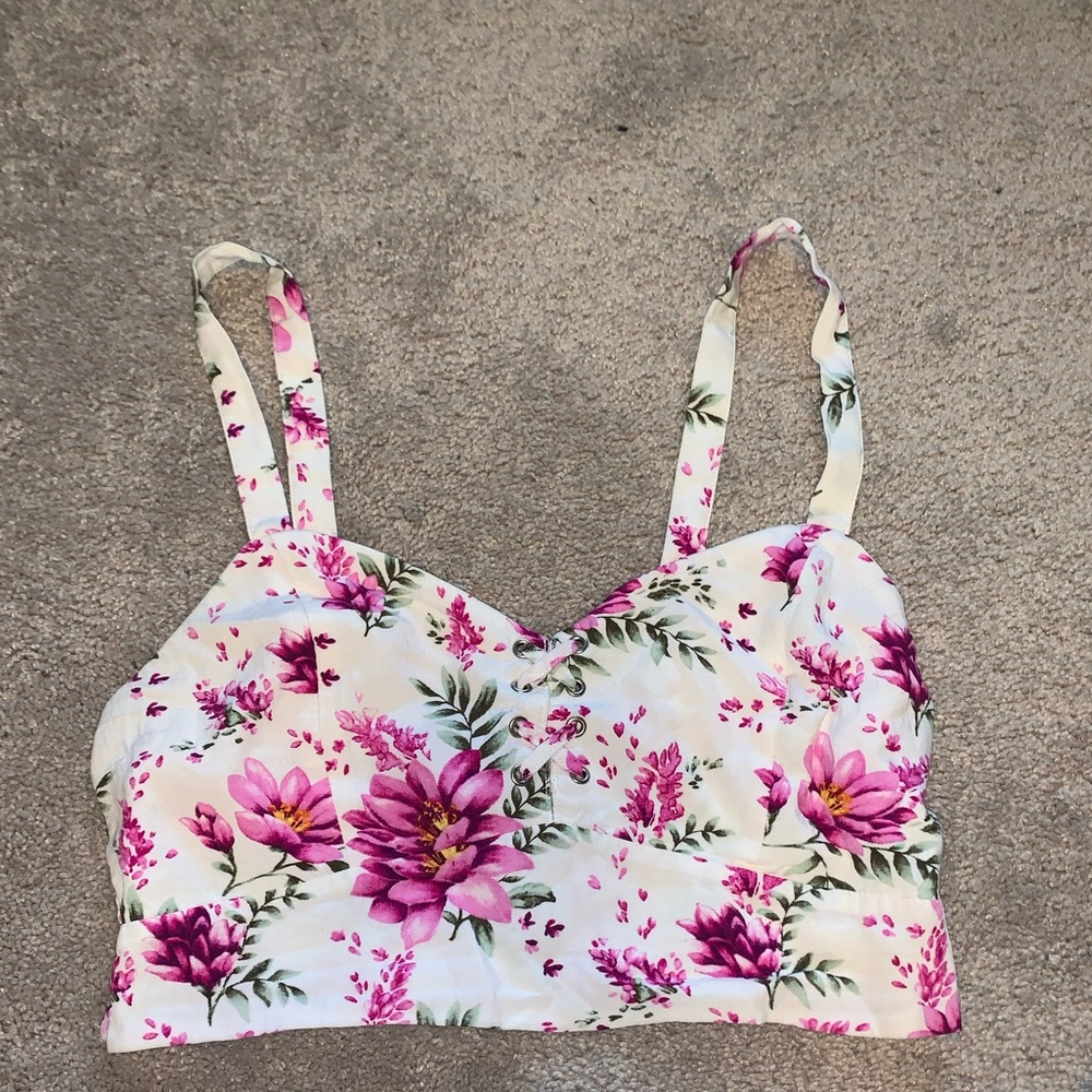 Floral Crop Top